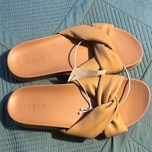 J. Crew Women's Camel Knot Sandals
